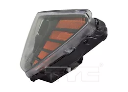 TYC 14-20 dg journey halogen blk trim headlight assy lh