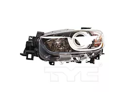 TYC Lh headlamp lens/housing halogen mazda cx-5 2013-2016