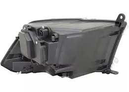 TYC Capa lh headlight assy; black dodge ram 1500/2500/3500 16-18; 1500 classic 19-c