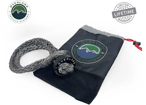 Overland Vehicle Systems Soft shackle 7/16in 41,000 lb. w/collar - 22in w/storage bag Main Image