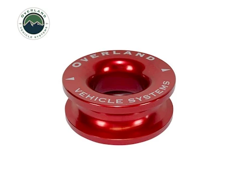 Overland Vehicle Systems RECOVERY RING 2.5IN 10,000 LB. RED W/STORAGE BAG