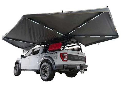 Overland Vehicle Systems XD NOMADICA 270 - AWNING W/LIGHTS AND BLACK OUT, DRIVERS SIDE