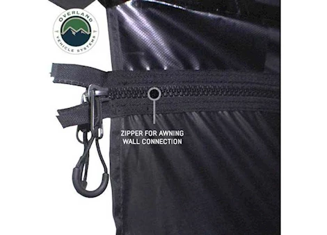Overland Vehicle Systems XD NOMADIC 270 - AWNING W/LIGHTS DRIVERS SIDE