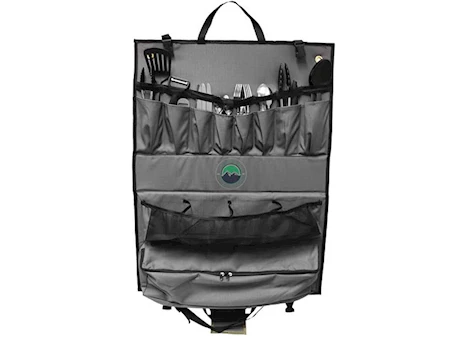 Overland Vehicle Systems OVERLAND KITCHEN KIT - 21 PIECE COOKING AND UTENSIL KIT, HANGING CARRYING CASE