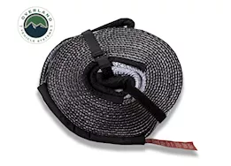 Overland Vehicle Systems Tow strap 30,000 lb. 3in x 30ft gray w/black ends & storage bag
