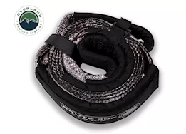 Overland Vehicle Systems Tow strap 40,000 lb. 4in x 8ft gray w/black ends & storage bag