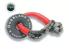 Overland Vehicle Systems Recovery ring 4.00in 41,000 lb. gray w/storage bag