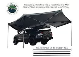 Overland Vehicle Systems Nomadic awning 270 awning & wall 1, 2, & 3, mounting brackets - driverside