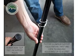 Overland Vehicle Systems Nomadic awning 270 awning & wall 1, 2, & 3, mounting brackets - driverside