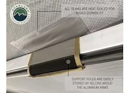 Overland Vehicle Systems Nomadic awning 270 awning & wall 1, 2, & 3, mounting brackets - driverside