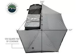 Overland Vehicle Systems Nomadic awning 270 awning & wall 1, 2, & 3, mounting brackets - passenger side