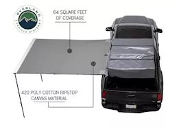 Overland Vehicle Systems Nomadic awning 2.0 - 6.5ft w/black cover