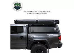 Overland Vehicle Systems Xd nomadic 270-awning w/lights & blk out , driver side, blk body, blk trim & blk