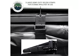 Overland Vehicle Systems Xd nomadic 270-awning w/lights & blk out , driver side, blk body, blk trim & blk