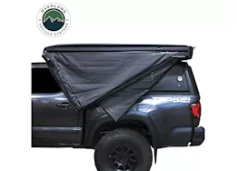 Overland Vehicle Systems Xd nomadic 270-awning w/lights & blk out , driver side, blk body, blk trim & blk