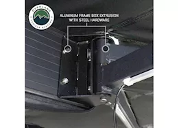 Overland Vehicle Systems Xd nomadic 270-awning w/lights & blk out , driver side, blk body, blk trim & blk