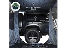 Overland Vehicle Systems Hd nomadic 2.0 awning room enclosure, grey body, green trim (4 walls & floor)
