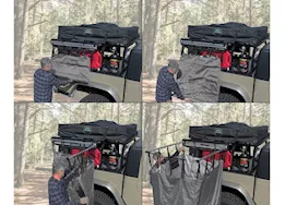Overland Vehicle Systems Nomadic quick deploying shower