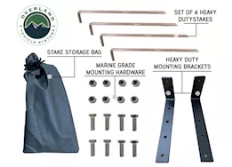 Overland Vehicle Systems Nomadic quick deploying shower