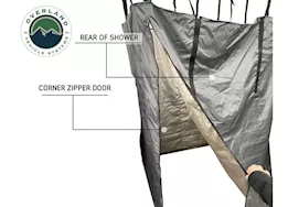Overland Vehicle Systems Nomadic quick deploying shower
