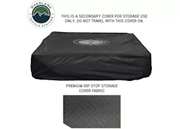 Overland Vehicle Systems Xd sherpa s4s - soft sided roof top tent, 4 person, grey body & black rainfly