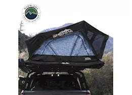 Overland Vehicle Systems Xd sherpa s4s - soft sided roof top tent, 4 person, grey body & black rainfly