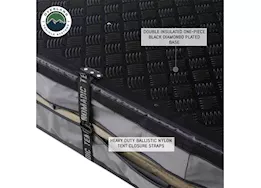 Overland Vehicle Systems N4e nomadic 4 extended roof top tent gray body green rainfly