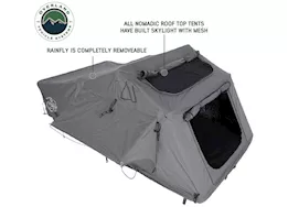 Overland Vehicle Systems N4e nomadic 4 extended roof top tent gray body green rainfly