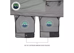 Overland Vehicle Systems N4e nomadic 4 extended roof top tent gray body green rainfly