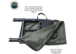 Overland Vehicle Systems N4e nomadic 4 extended roof top tent gray body green rainfly