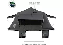 Overland Vehicle Systems N2s nomadic 2 standard roof top tent gray body green rainfly