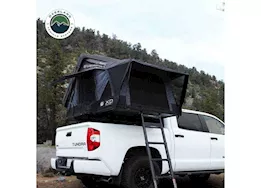 Overland Vehicle Systems Xd everest 2 - cantilever aluminum roof top tent, 2 person, grey body & black ra