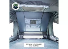 Overland Vehicle Systems Xd everest 2 - cantilever aluminum roof top tent, 2 person, grey body & black ra