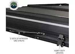 Overland Vehicle Systems Xd everest 4 - cantilever aluminum roof top tent, 4 person, grey body & black ra