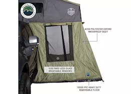 Overland Vehicle Systems N4e nomadic 4 extended roof top tent annex room