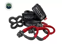 Overland Vehicle Systems 8in r.d.l.,(2)4ft x 8in tree saver,(3)5/8in soft shackles, & 30,000 tow strap co