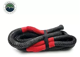 Overland Vehicle Systems Brute kinetic recovery rope 7/8in x 20ft w/storage bag