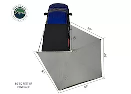 Overland Vehicle Systems Nomadic lt 270 awning & wall 1, 2, & mounting brackets - passenger side