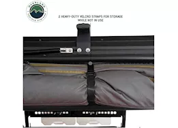 Overland Vehicle Systems Hd nomadic 180 lte - awning, grey body, green trim & black travel cover