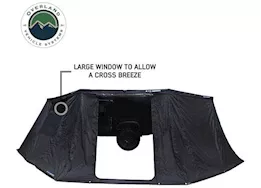 Overland Vehicle Systems Xd nomadic 270-awning wall 1 w/blk out, passenger side, blk body, blk trim w/sto