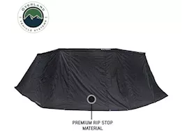 Overland Vehicle Systems Xd nomadic 270-awning wall 1 w/blk out, passenger side, blk body, blk trim w/sto