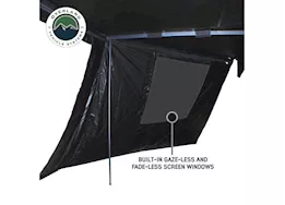 Overland Vehicle Systems Xd nomadic 270-awning wall 1 w/blk out, passenger side, blk body, blk trim w/sto
