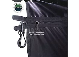 Overland Vehicle Systems Xd nomadic 270-awning wall 1 w/blk out, passenger side, blk body, blk trim w/sto