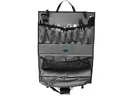 Overland Vehicle Systems Overland kitchen kit - 21 piece cooking and utensil kit, hanging carrying case
