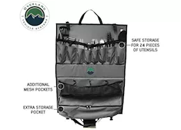 Overland Vehicle Systems Overland kitchen kit - 21 piece cooking and utensil kit, hanging carrying case