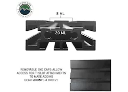 Overland Vehicle Systems Expedition cap cross bars-pair 55.0in