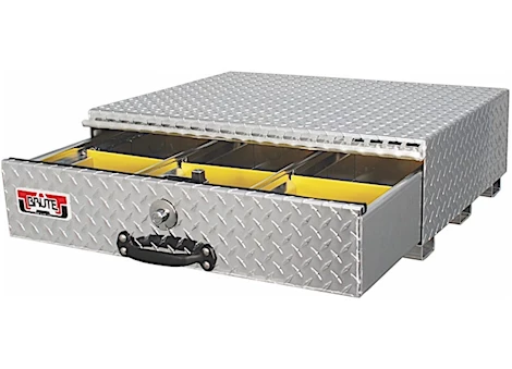 Unique Truck Accessories 30IN X 9.5IN X 24IN X .100 THICK DIAMOND, BED SAFE ROLLER DRAWER BOX