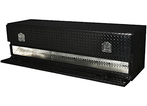 Unique Truck Accessories High cap. stake bed topsider w/doors-black texture coat Main Image