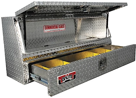 Unique Truck Accessories Brute Contractor TopSider Toolbox w/ Bottom Drawer- 48"L x 13.5"W x 21"H Main Image