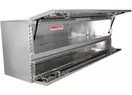 Unique Truck Accessories Brute HC Stake Bed TopSider Toolbox w/ Bottom Door - 72"L x 20"W x 24"H